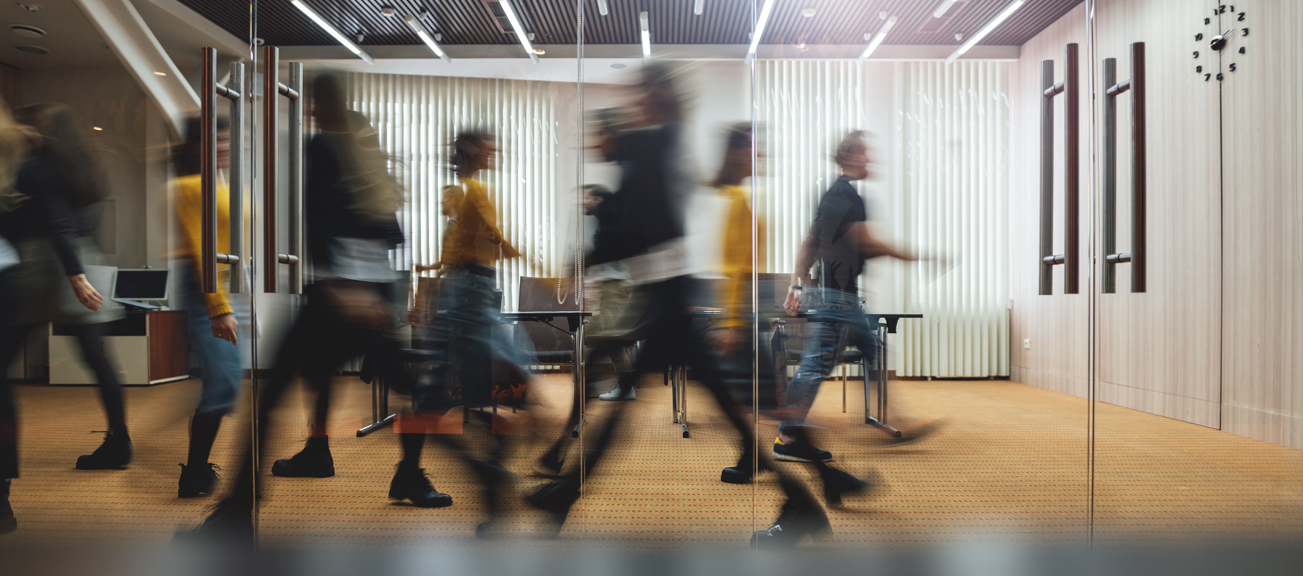 people walking